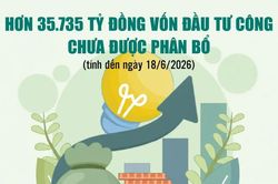 Infographics: C&ograve;n 35.735,2 tỷ đồng vốn đầu tư c&ocirc;ng chưa được ph&acirc;n bổ chi tiết