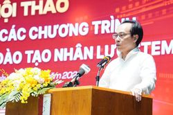 Bộ trưởng Hoàng Minh Sơn: Nguồn nhân lực STEM là nền tảng phát triển công nghệ cao