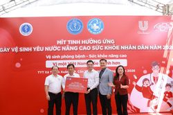 Hợp t&aacute;c c&ocirc;ng - tư tiếp sức y tế cơ sở: Khi doanh nghiệp c&ugrave;ng Nh&agrave; nước x&acirc;y 'l&aacute; chắn' sức khỏe cộng đồng