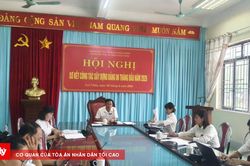 Đảng bộ TAND tỉnh Lai Ch&acirc;u sơ kết c&ocirc;ng t&aacute;c x&acirc;y dựng Đảng 6 th&aacute;ng đầu năm