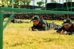 Mãn nhãn những bài huấn luyện võ thuật, thể lực của chiến sĩ CAND