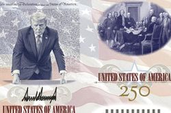 Mỹ công bố mẫu hộ chiếu phiên bản giới hạn in hình Tổng thống Trump