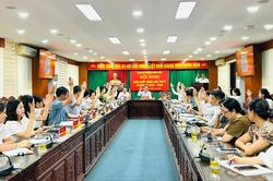 Hội nghị Ban chấp h&agrave;nh lần thứ 8 Đảng bộ phường Ho&agrave;ng Mai