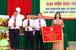 Đại hội Hội Khuyến học xã Đức Lập nhiệm kỳ 2026-2031 đoàn kết, đổi mới, nâng cao chất lượng xã hội học tập