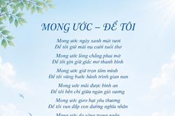Mong ước - Để tôi: Giữ mãi những điều đẹp đẽ