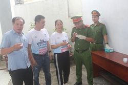 C&ocirc;ng an phường Dĩ An: Test ma t&uacute;y đối với c&aacute;n bộ, người d&acirc;n, c&ocirc;ng nh&acirc;n v&agrave; người lao động