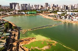 Hồ điều hòa nghìn tỷ phía Tây Hà Nội dần lộ diện