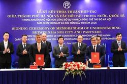 Hà Nội ký 18 biên bản ghi nhớ hợp tác về khoa học công nghệ, đổi mới sáng tạo và chuyển đổi số