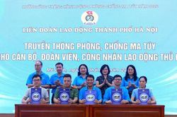 Truyền thông phòng, chống ma túy cho công nhân lao động Thủ đô