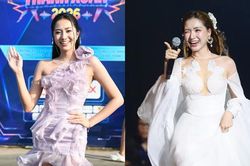 H&ograve;a Minzy c&ugrave;ng Hoa hậu H&agrave; Tr&uacute;c Linh si&ecirc;u th&acirc;n thiết sau Concert Thanh Xu&acirc;n