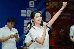 Hoa hậu Phan Thị Mơ chung tay gây quỹ xây nhà tình thương