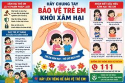 Tuyên Quang siết chặt phòng, chống tội phạm xâm hại tình dục trẻ em
