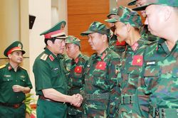 Qu&acirc;n đội Việt Nam mang kinh nghiệm cứu hộ quốc tế tới Venezuela