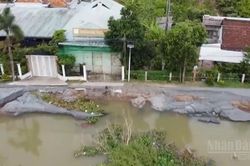 [Video] Ưu tiên bố trí nguồn lực phòng, chống sụt lún, sạt lở ở đồng bằng sông Cửu Long