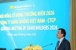 Năm 2026, Vietnam Airlines đặt mục tiêu tăng trưởng doanh thu 12%