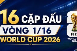 16 cặp đấu vòng 1/16 World Cup: Brazil gặp Nhật Bản, Pháp chạm trán Thụy Điển
