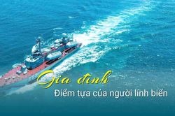 Gia đình – điểm tựa của người lính biển