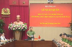 [Video] Bộ Công an xuất quân lên đường tham gia cứu hộ động đất tại Venezuela