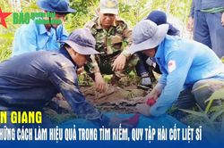An Giang: Những c&aacute;ch l&agrave;m hiệu quả trong t&igrave;m kiếm, quy tập h&agrave;i cốt liệt sĩ