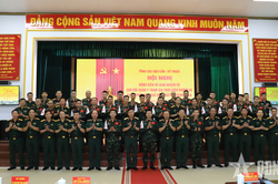 Trung tướng Đỗ Văn Thiện gặp mặt, giao nhiệm vụ Đội Qu&acirc;n y l&ecirc;n đường thực hiện nhiệm vụ tại Venezuela