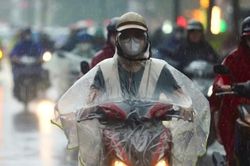 Miền Bắc mưa lớn diện rộng từ đêm nay