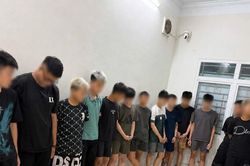H&agrave; Nội: Bắt giữ 10 đối tượng trong vụ hỗn chiến ở gần hồ Linh Đ&agrave;m