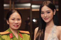 Nữ công an chìm vừa lộ diện trong phim cảnh sát hình sự VTV ngoài đời gợi cảm