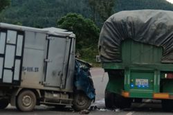 Vợ tử vong, chồng bị thương nặng khi đi giao bún lúc rạng sáng