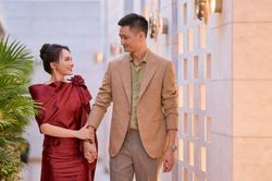 Diễn vi&ecirc;n Kim L&yacute; l&atilde;ng mạn b&ecirc;n vợ H&agrave; Hồ, Bảo Thanh tự h&agrave;o về chồng
