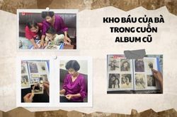 Kho báu của bà nằm trong cuốn album cũ