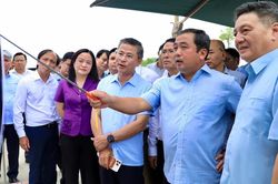 B&iacute; thư H&agrave; Nội kiểm tra tiến độ thi c&ocirc;ng 3 dự &aacute;n giao th&ocirc;ng trọng điểm