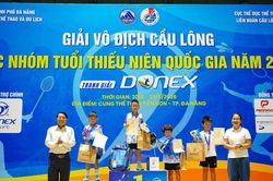 Bế mạc Giải vô địch cầu lông các nhóm tuổi Thiếu niên quốc gia năm 2026