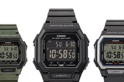 Casio W738H cập bến thị trường Mỹ: Pin 10 năm và tính năng báo thức rung độc đáo