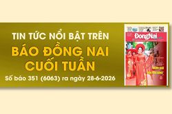 Tin tức nổi bật trên Báo Đồng Nai cuối tuần ra ngày 28-6-2026