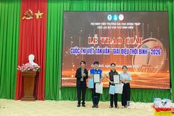 Tổng kết v&agrave; trao giải cuộc thi viết tản văn 'Giai điệu thời b&igrave;nh' năm 2026