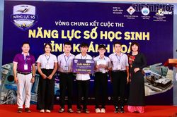 Vòng chung kết cuộc thi Năng lực số học sinh Khánh Hòa