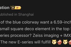 Vivo X500e lộ diện: Bước chuyển mình với thiết kế camera vuông và chip Snapdragon 8-series