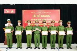 392 chiến sĩ nghĩa vụ hoàn thành huấn luyện nghiệp vụ chữa cháy, cứu nạn, cứu hộ