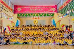 Đồng Tháp: 200 khóa sinh tham dự Khóa sinh hoạt Phật pháp mùa hè 'Ươm mầm tuệ giác' lần 3 tại chùa Thiền Kim