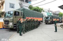 Quân đội Việt Nam mang 88 tấn hàng hỗ trợ người dân Venezuela