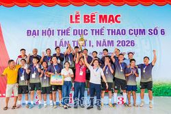 Xã Trần Văn Thời giành giải Nhất toàn đoàn tại Đại hội Thể dục Thể thao Cụm số 6