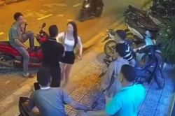 Công an vào cuộc vụ người đàn ông tát cô gái trước quán karaoke, nam thanh niên can ngăn bị gãy mũi