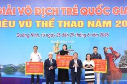 Hơn 1.000 vận động viên tranh tài tại Giải vô địch trẻ quốc gia Khiêu vũ thể thao 2026