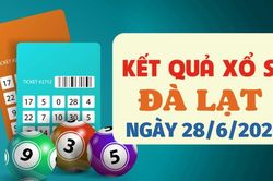 Kết quả xổ số Đà Lạt hôm nay 28/6/2026 - XSDL 28/6