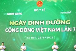 Ngày Dinh dưỡng cộng đồng Việt Nam lần thứ 7: Lan tỏa thông điệp chăm sóc sức khỏe từ mỗi gia đình