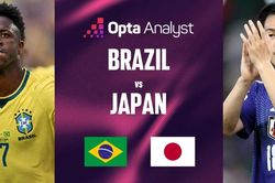 Siêu máy tính Opta dự đoán thế nào về đại chiến Brazil vs Nhật Bản?