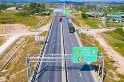 Cao tốc Bắc - Nam qua Hà Tĩnh có 6 trạm thu phí sắp vận hành