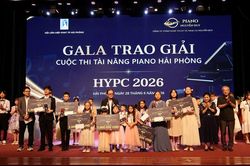 Vinh danh những tài năng trẻ tại Cuộc thi Piano Hải Phòng 2026