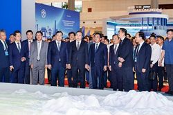Chủ tịch Quốc hội dự Hội nghị c&ocirc;ng bố quy hoạch H&agrave; Nội tầm nh&igrave;n 100 năm