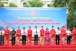 Triển lãm Sài Gòn - Gia Định - Thành phố Hồ Chí Minh: Bản anh hùng ca kỷ nguyên vươn mình